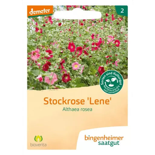 Biodynamisk Stokroser 'Lene' - Bingenheimer Saatgut