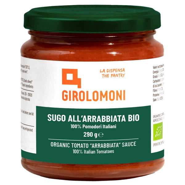 Økologisk Pomodoro Tomat Arrabbiata Sauce - 290G - Girolomoni