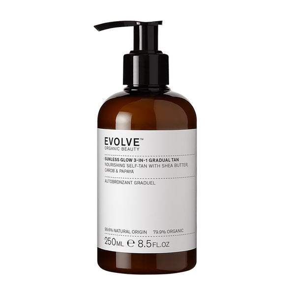 Sunless Glow Gradual Tan - 250ML - Evolve