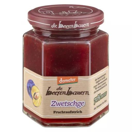 Biodynamisk Blomme Marmelade - 200G - die Beerenbauern