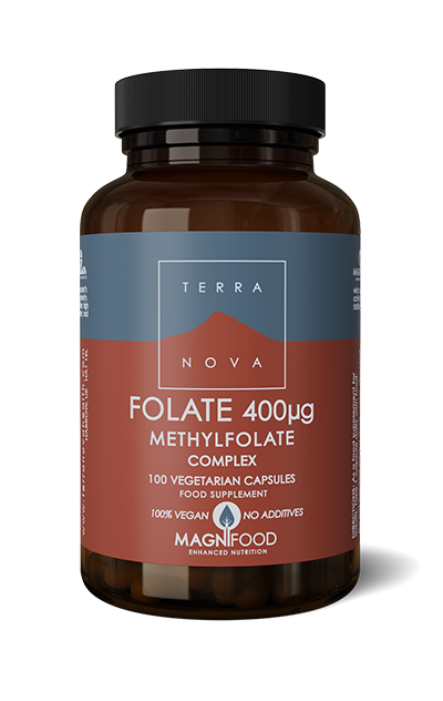 Folate 400 ug - 50 Kapsler - TerraNova