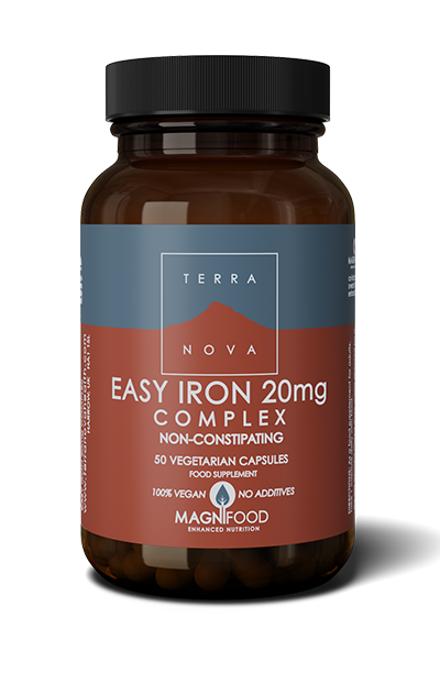 Easy Iron 20mg Complex - 50 Kapsler - TerraNova
