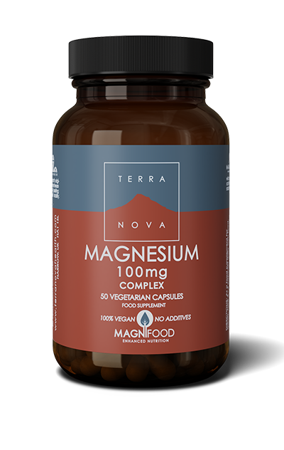 Magnesium Complex 100 mg - 50 Kapsler - TerraNova