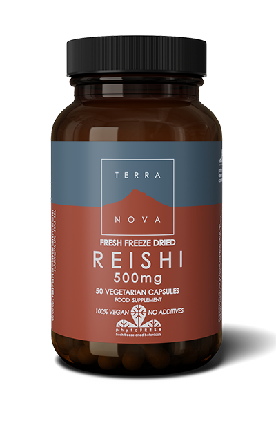 Reishi 500mg - 50 Kapsler - TerraNova