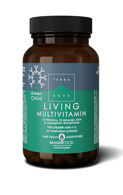 Green Child Living Multivitamin - 50 Kapsler - TerraNova