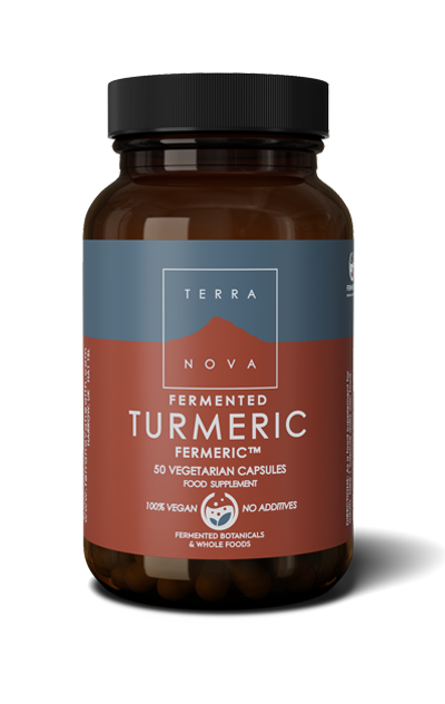 Fermented Turmeric - 50 Kapsler - TerraNova