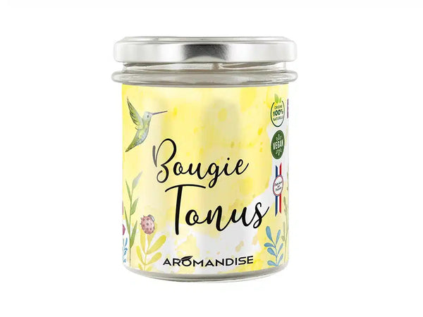 Soja Duftlys Tonus - 1 Stk - Aromandise