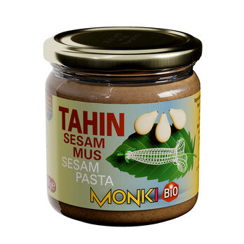Økologisk Tahin uden Salt - 330G - Monki