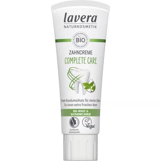 Tandpasta - Complete Care Mynte - 75ML - Lavera Naturkosmetik