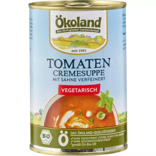 Økologisk Vegetarisk Tomat Cremesuppe - 400G - Ökoland