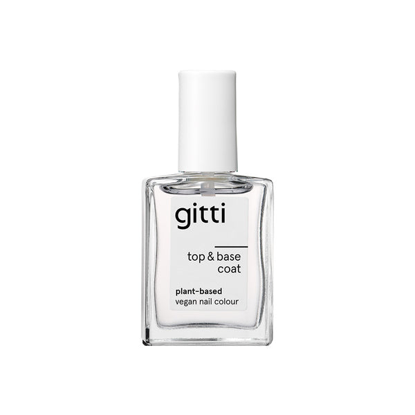 Plant-Based Top & Base Coat - 15ML - Gitti Conscious Beauty