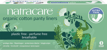 Trusseindlæg - Panty Liners Ultra Tynd - 22 Stk - NatraCare