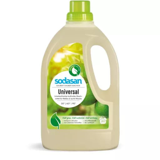 Vaskemiddel Universal - Lime/Verbena - 1,5L - Sodasan