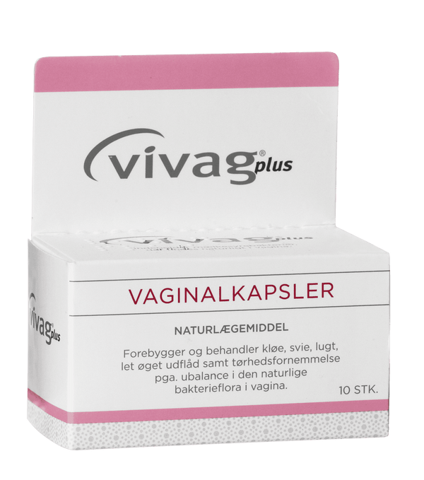 Vivag Plus Vaginalkapsler - 10 Kapsler - Vivag