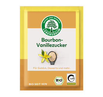 Økologisk Vaniljesukker af Bourbon Vanilje - 32G - Lebensbaum