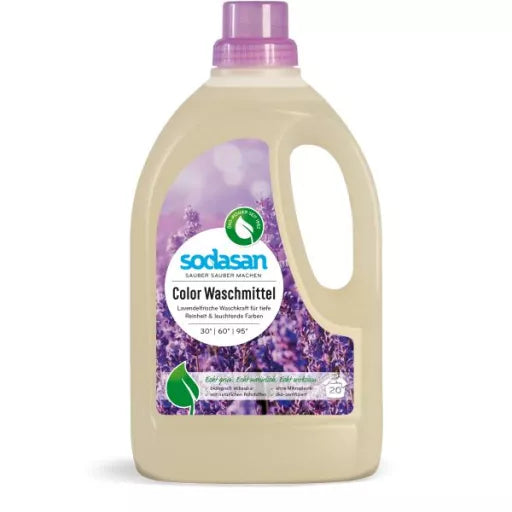 Vaskemiddel Color Lavendel - 1,5L - Sodasan