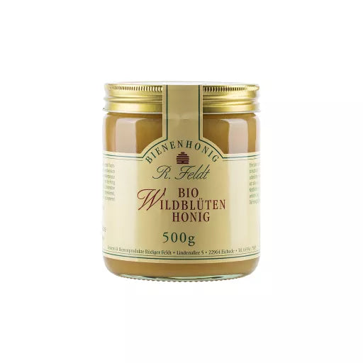 Økologisk Vildblomsthonning - 500G - R. Feldt