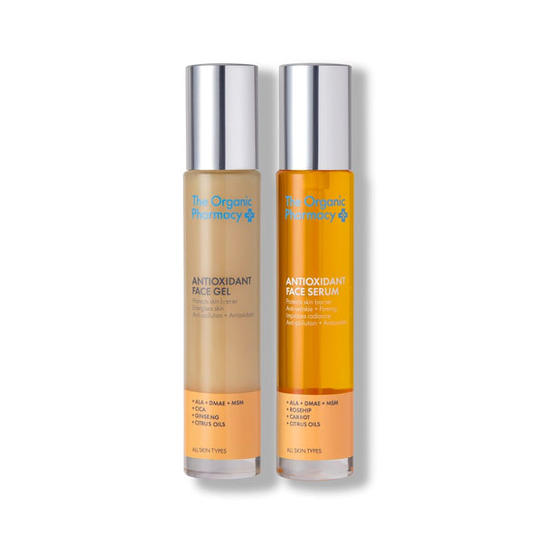 Antioxidant Face Gel & Antioxidant Face Serum Duo - 35ML - The Organic Pharmacy