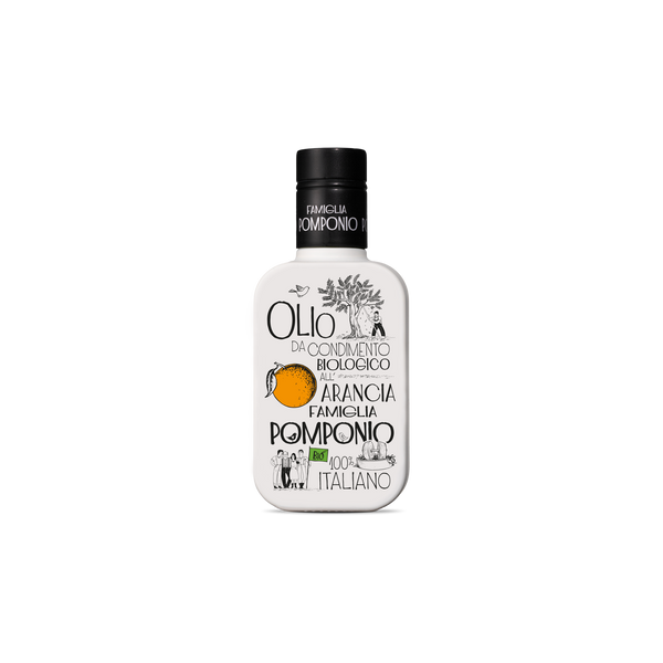 Økologisk Abruzzo Olivenolie All'Arancia - 250ML - Famiglia Pomponio