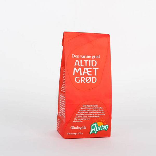 Økologisk Altid Mæt Grød - 700G - Aurion