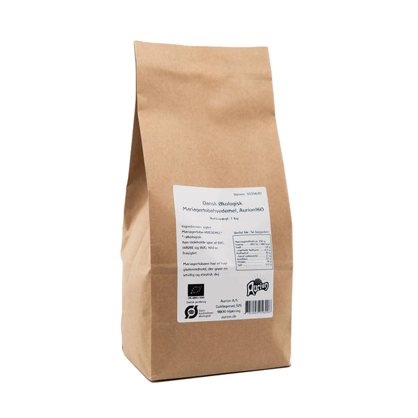 Økologisk Mariagertoba Hvedemel - 1KG - Aurion