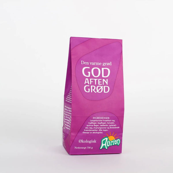 Økologisk Godaften Grød - 700G - Aurion