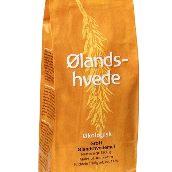 Økologisk Groft Ølandshvedemel - 1,5KG - Aurion