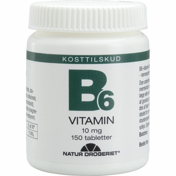 B6-vitamin 10mg - 150 Tabletter - Natur-Drogeriet