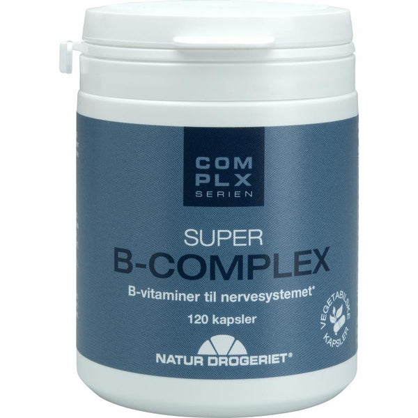 Super B-Complex - 120 Kapsler - Natur-Drogeriet
