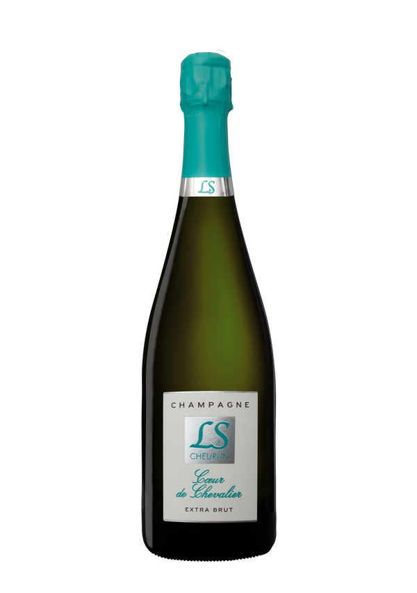 Økologisk Champagne Cuvée Coeur de Chevalier Blanc de Noir Brut Nature 12,5% - 750ML - L&S Richard Cheurlin
