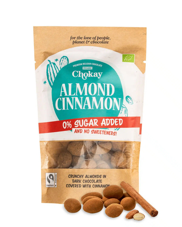 Økologisk Snack Bite Almond Cinnamon - 85G - Chokay