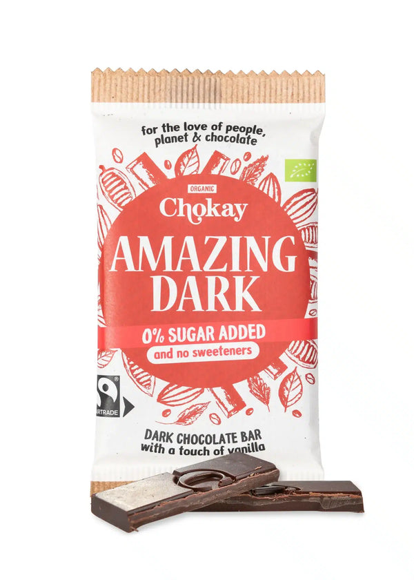 Økologisk Chokolade Amazing Dark 54% - 70G - Chokay