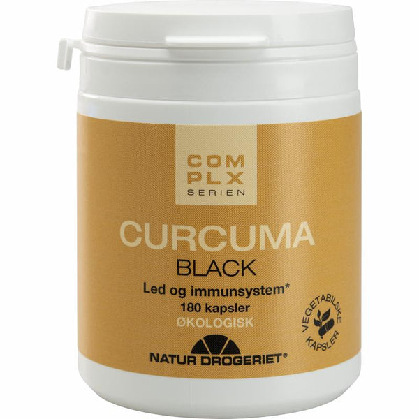 Curcuma Black - 180 Kapsler - Natur-Drogeriet