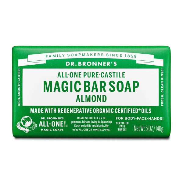 Almond Bar Soap - 140G - Dr. Bronner's
