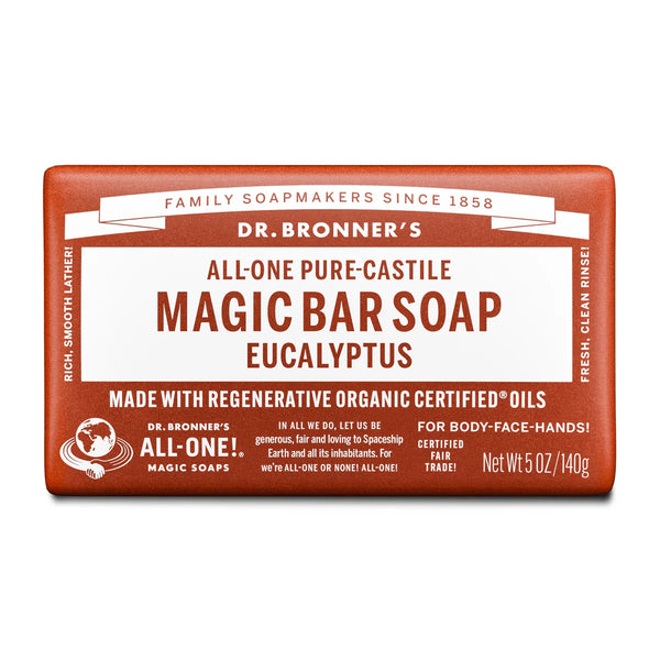 Eucalyptus Bar Soap - 140G - Dr. Bronner's