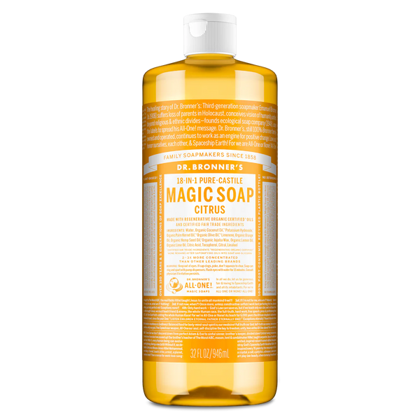 Citrus-Orange Liquid Soap - 946ML - Dr. Bronner's