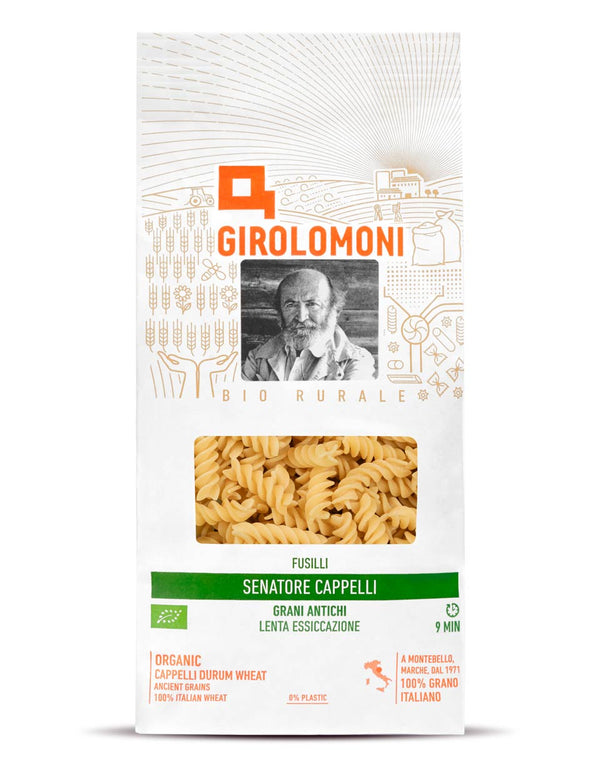 Økologisk Fusilli Cappelli Durum Hvede Pasta - 500G - Girolomoni