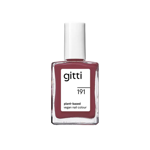 Plantebaseret Neglelak - Rosewood 191 - 15ML - Gitti Conscious Beauty