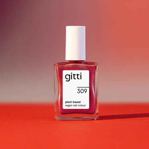 Plantebaseret Neglelak - Pinky Bliss 309 - 15ML - Gitti Conscious Beauty