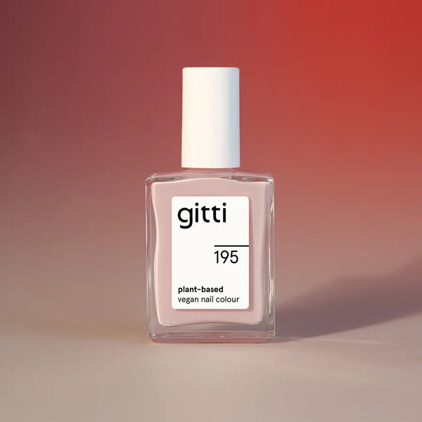 Plantebaseret Neglelak - Tender Rose 195 - 15ML - Gitti Conscious Beauty