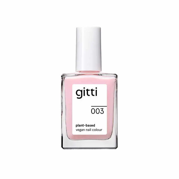 Plantebaseret Neglelak - Glassy Blush 003 - 15ML - Gitti Conscious Beauty