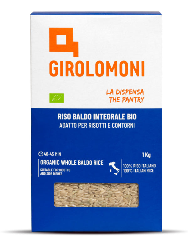 Økologiske Italienske Hvide Baldo Ris  - 1KG - Girolomoni