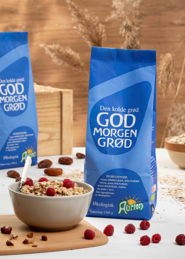 Økologisk Godmorgen Grød - 1200G - Aurion