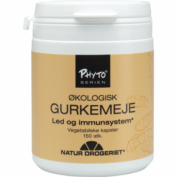 Gurkemeje - 150 Kapsler - Natur-Drogeriet