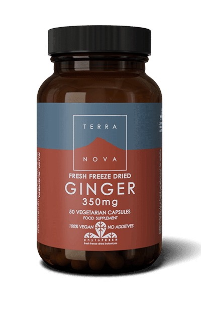 Ginger 350 mg - 50 Kapsler - TerraNova