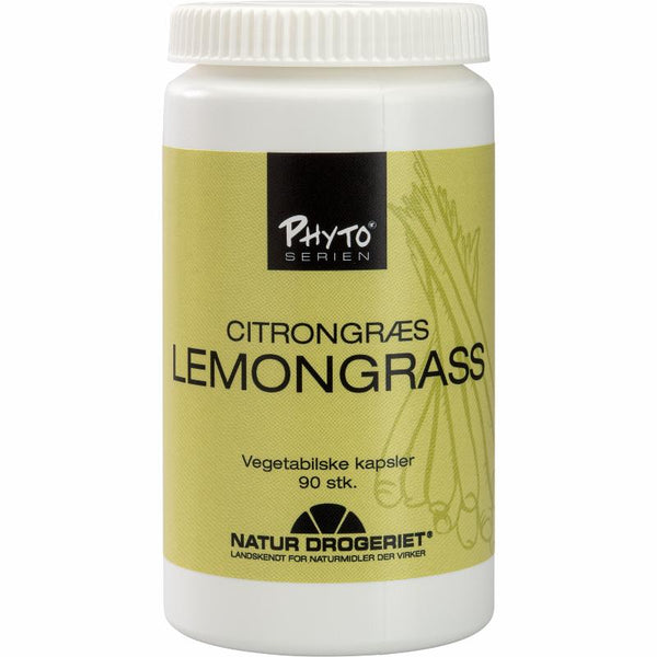 Citrongræs - 90 Kapsler - Natur-Drogeriet