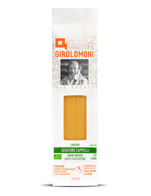 Økologisk Linguine Cappelli Durum Hvede Pasta - 500G - Girolomoni