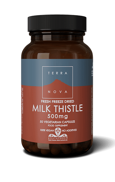 Milk Thistle - 50 Kapsler - TerraNova