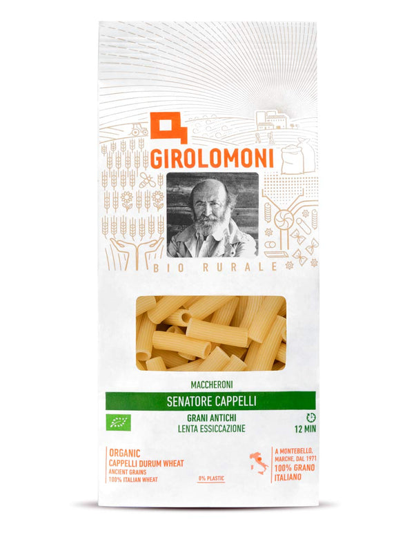 Økologisk Maccheroni Cappelli Durum Hvede Pasta - 500G - Girolomoni