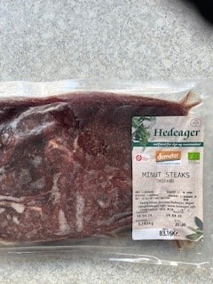 Biodynamisk Minut Steak - Ca. 300G - Hedeagergaard